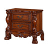 Queen Bedroom Set, Sleigh Design, Black Brown, 4pc w 2 Nightstands, Dresser