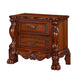 Queen Bedroom Set, Sleigh Design, Black Brown, 4pc w 2 Nightstands, Dresser