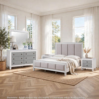 Gray, White