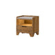 Queen Bedroom Set, Light Aspen Brown Gray, 4pc w Nightstand, Dresser