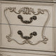 King Bedroom Set | Upholstered Design | Gray White | 3pc w 2 Nightst&s