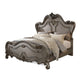 2pc Queen Bedroom Set, Silver and Gray, Nightstand