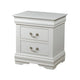 3pc King Bedroom Set, White, 2 Nightstands