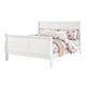 3pc King Bedroom Set, White, 2 Nightstands