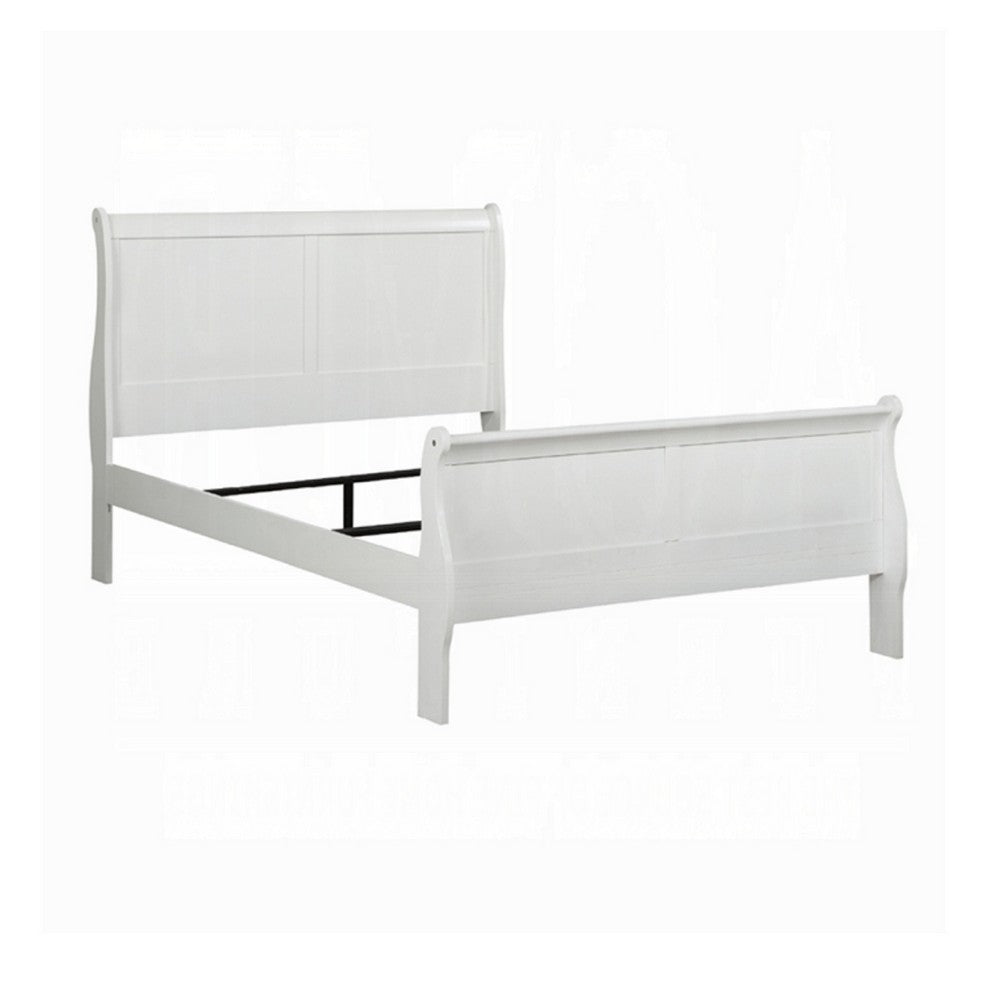 2pc King Bedroom Set, White, Nightstand