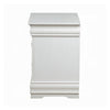 2pc King Bedroom Set, White, Nightstand