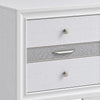 3pc King Bedroom Set, Storage White, 2 Nightstands