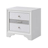 2pc King Bedroom Set, Storage White, Nightstand