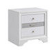 2pc King Bedroom Set, Storage White, Nightstand