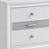 2pc King Bedroom Set, Storage White, Nightstand