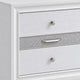 2pc King Bedroom Set, Storage White, Nightstand