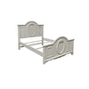 2pc Full Bedroom Set, Gray and Silver, Nightstand