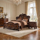 3pc King Bedroom Set, Brown, 2 Nightstands