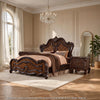 3pc King Bedroom Set, Brown, 2 Nightstands