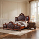 2pc King Bedroom Set, Brown, Nightstand