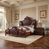 2pc King Bedroom Set, Brown, Nightstand