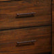 2pc Queen Bedroom Set, Storage Design, Brown, Nightstand