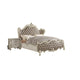 2pc King Bedroom Set | Upholstered Design | Gray & White | Nightst&