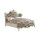 2pc King Bedroom Set | Upholstered Design | Gray & White | Nightst&
