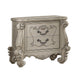 2pc King Bedroom Set | Upholstered Design | Gray & White | Nightst&