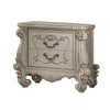 2pc King Bedroom Set | Upholstered Design | Gray & White | Nightst&