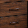 3pc Queen Bedroom Set, Storage Design, Brown, 2 Nightstands