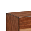 King Bedroom Set, Platform Design, Brown, 2 Piece Set with Nightstand