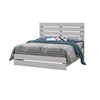 Queen Bedroom Set, White, 3 Piece Set with 2 Nightstands