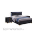 Queen Bedroom Set | Black & Gold | 3 Piece Set with 2 Nightst&s