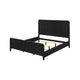 Queen Bedroom Set | Black & Gold | 2 Piece Set with Nightst&