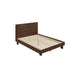 Queen Bedroom Set, Brown, 2 Piece Set with Nightstand
