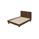 Queen Bedroom Set, Brown, 2 Piece Set with Nightstand