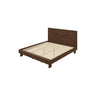 King Bedroom Set, Brown, 3 Piece Set with 2 Nightstands