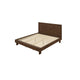 King Bedroom Set, Brown, 3 Piece Set with 2 Nightstands