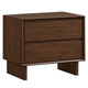 King Bedroom Set, Brown, 3 Piece Set with 2 Nightstands