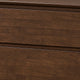 King Bedroom Set, Brown, 3 Piece Set with 2 Nightstands
