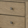 Queen Bedroom Set, Vineyard Oak Brown, 2 Piece Set with Nightstand