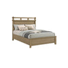 Queen Bedroom Set, Vineyard Oak Brown, 3 Piece Set with 2 Nightstands