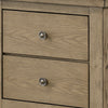 Queen Bedroom Set, Vineyard Oak Brown, 3 Piece Set with 2 Nightstands