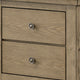 Queen Bedroom Set, Vineyard Oak Brown, 3 Piece Set with 2 Nightstands