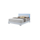 King Bedroom Set, White, 3 Piece Set with 2 Nightstands
