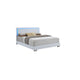 King Bedroom Set, White, 3 Piece Set with 2 Nightstands