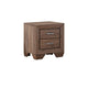 Queen Bedroom Set | Brown | 2 Piece Set with Nightst&