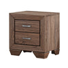 Queen Bedroom Set | Brown | 2 Piece Set with Nightst&