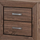 Queen Bedroom Set | Brown | 2 Piece Set with Nightst&