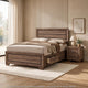 Queen Bedroom Set | Brown | 2 Piece Set with Nightst&