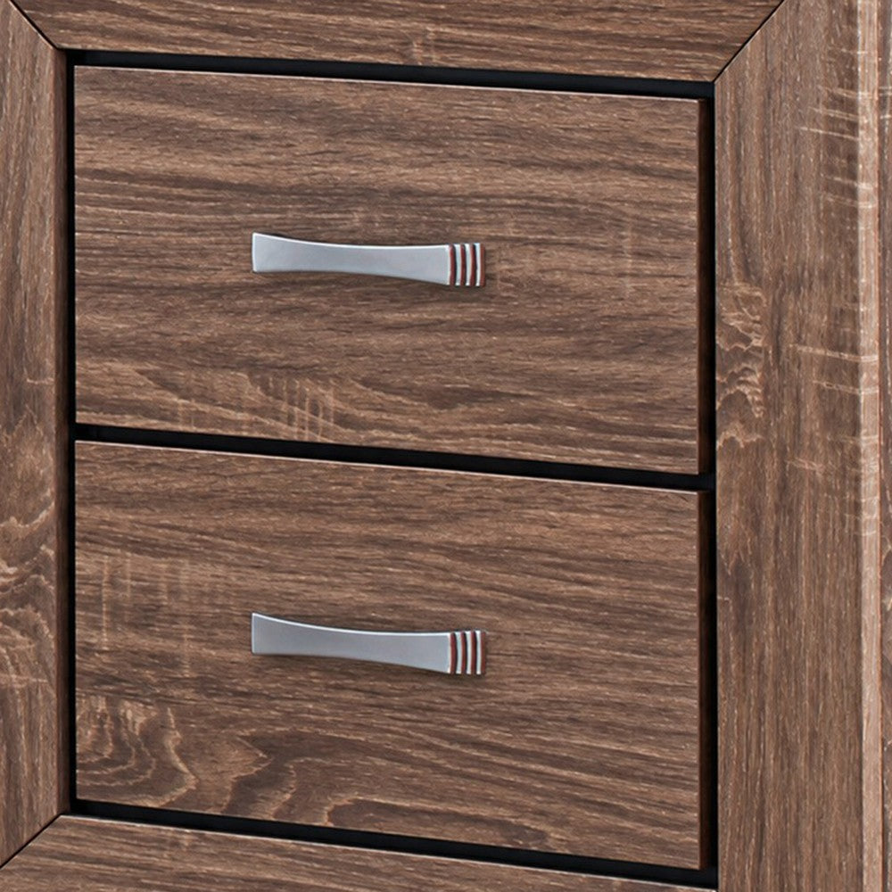 Queen Bedroom Set | Brown | 3 Piece Set with 2 Nightst&s