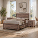 Queen Bedroom Set | Brown | 3 Piece Set with 2 Nightst&s