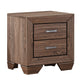 King Bedroom Set | Brown | 2 Piece Set with Nightst&