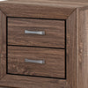 King Bedroom Set | Brown | 2 Piece Set with Nightst&